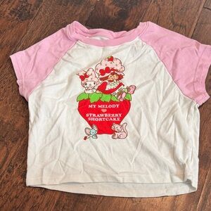 My Melody Strawberry Shortcake - Pink & White